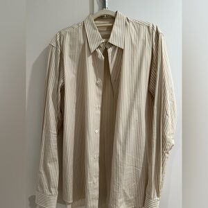 Helmut Lang Men’s Stripped Dress Shirt